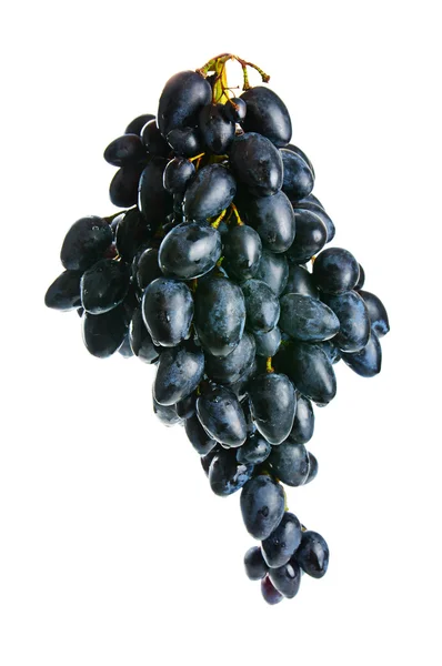 Grappe de raisins frais sur le blanc — Photo