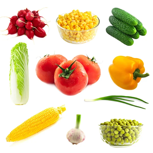 Conjunto de verduras —  Fotos de Stock