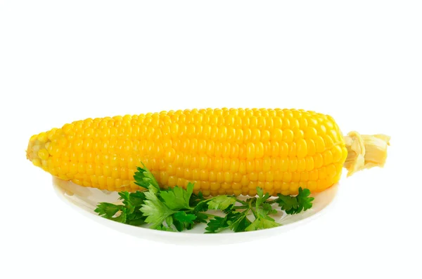Варена кукурудза — стокове фото