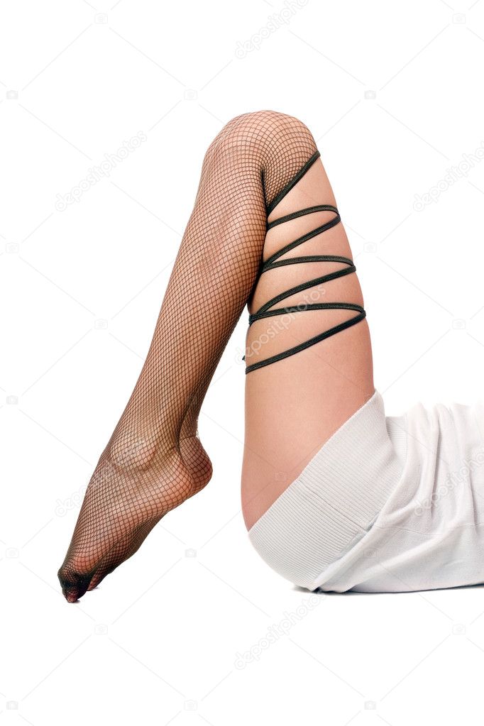 womens legs in pantyhose