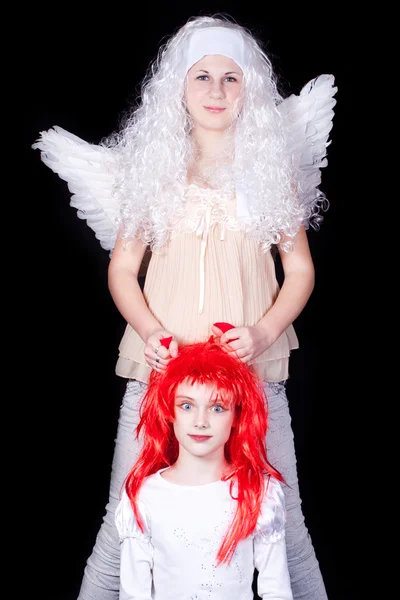 天使と線 — ストック写真
