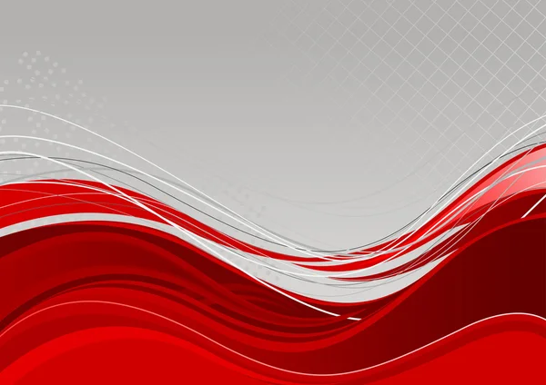 Modèle de fond abstrait rouge — Image vectorielle