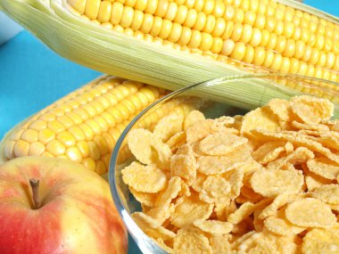 elma ve Mısır gevreği