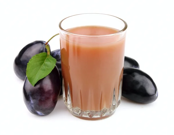 Plum juice — Stock Photo, Image
