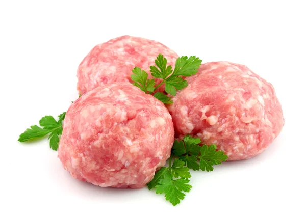 Recheio de carne com verduras — Fotografia de Stock