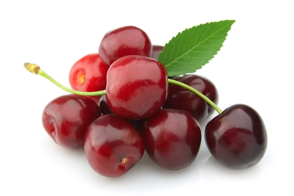 Sweet cherry zbliżenie — Zdjęcie stockowe