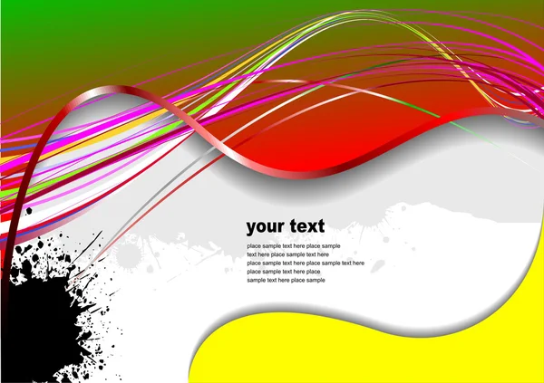 Grunge abstracte achtergrond. vectorillustratie — Stockvector