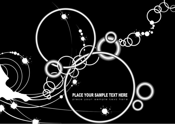 Abstract futuristic background. Vector illustration