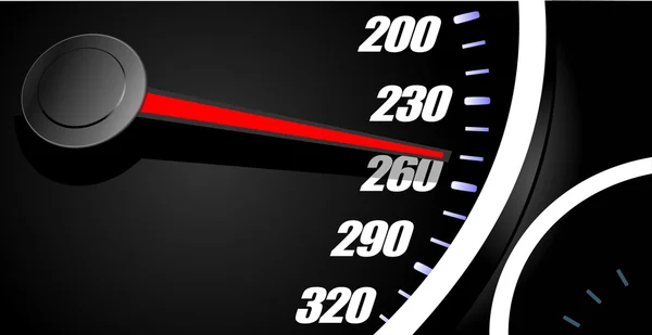 Sport bil hastighetsmätare — Stock vektor