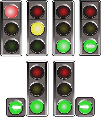 Traffic lights clipart