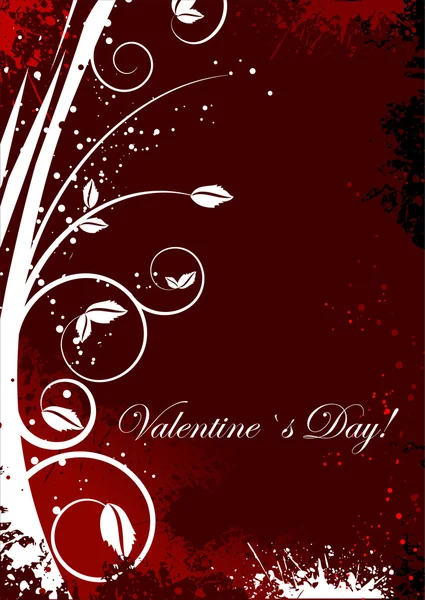 Valentine`s Day greeting card — Stock Vector