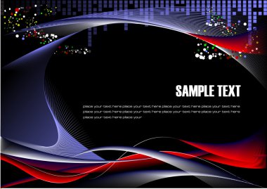 Futuristic display background clipart