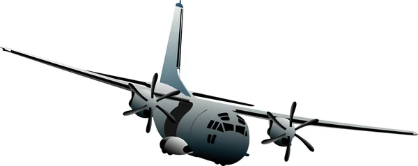 Πολεμικά αεροσκάφη. Χρωματιστή διανυσματική απεικόνιση για σχεδιαστές — Διανυσματικό Αρχείο