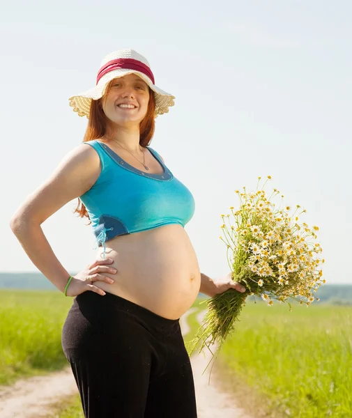 Gravid kvinna — Stockfoto