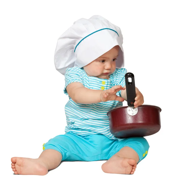 Bambino cuoco — Foto Stock