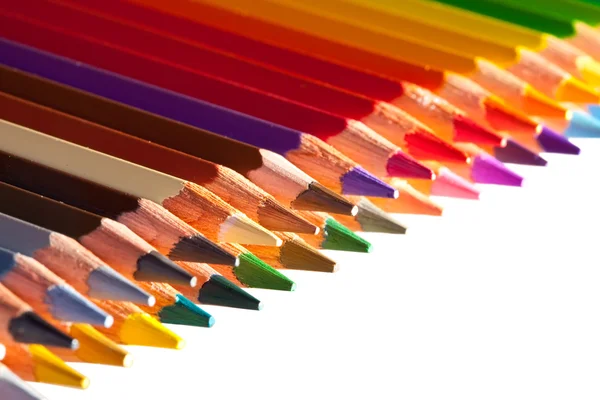 Bleistifte mit Copyspase — Stockfoto