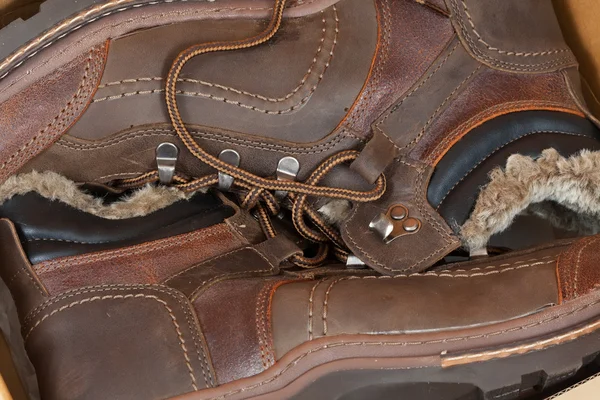 Invierno hombres botas —  Fotos de Stock