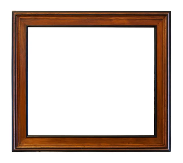 Houten bruin frame — Stockfoto