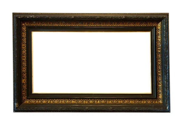 Old black frame — Zdjęcie stockowe