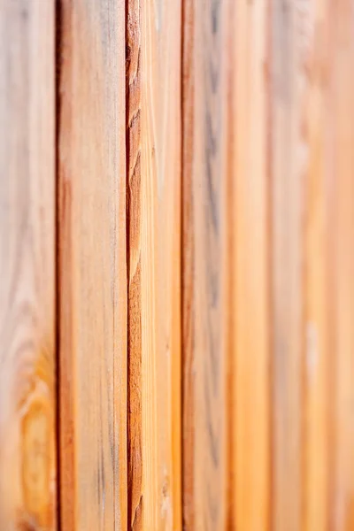 Hek van houten planken — Stockfoto