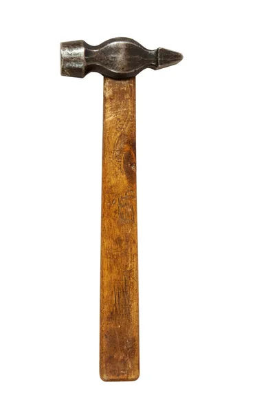 Hammer, isolated over white — Stock Photo, Image