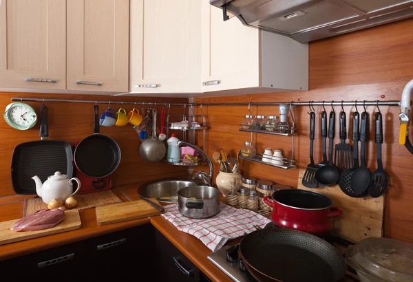Interior de la cocina — Foto de Stock