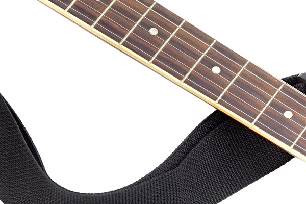 Stock image Isolated acoustic guitar fingerboard