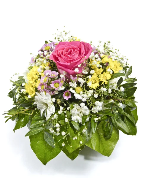 Celebratory bouquet on a white background — Stock Photo, Image