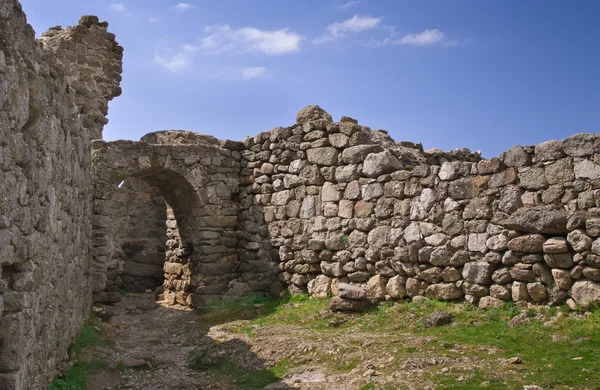 古城堡的废墟 — 图库照片