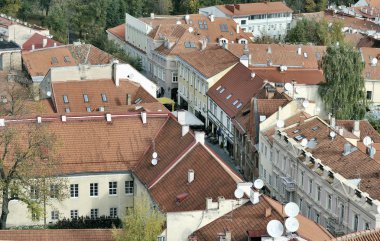 Vilnius eski şehir panoraması