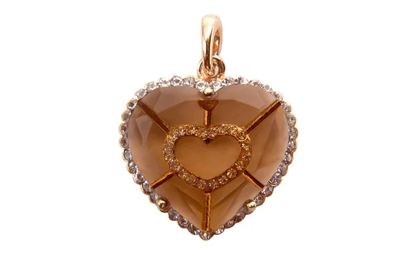 Heart shape diamond — Stock Photo, Image