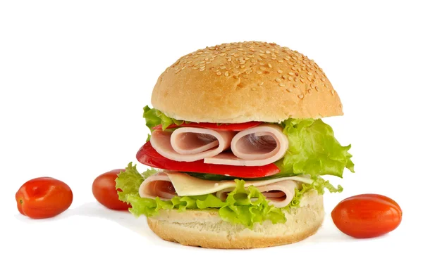 stock image Sandwich and tomatoes