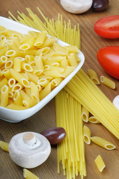 Italiensk pasta – stockfoto