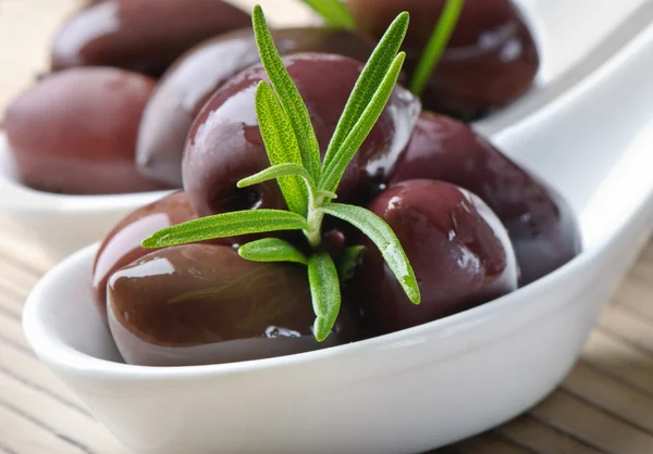 Olive e rosmarino — Foto Stock