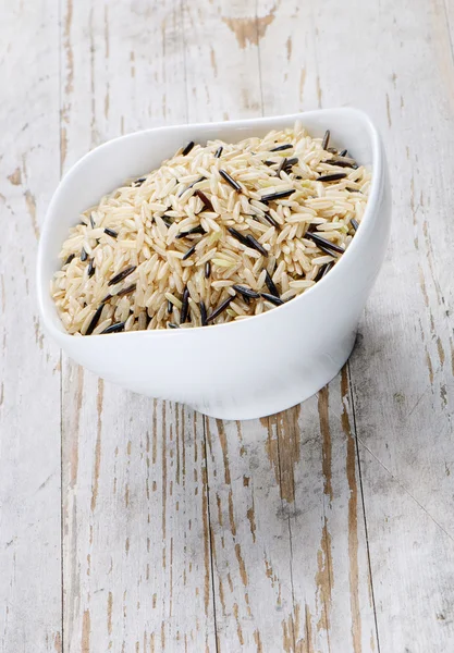 stock image Blend of wild and whole grain brown rice