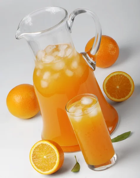 オレンジ、オレンジ ジュース — ストック写真