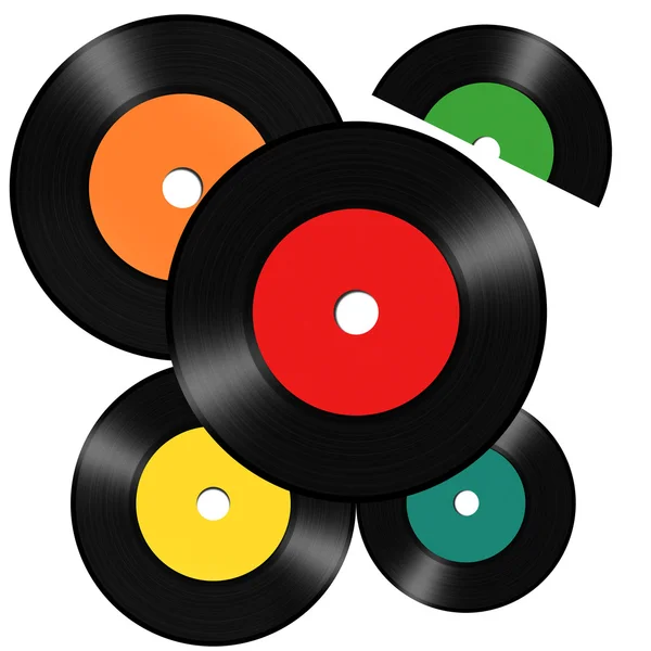 Vinyl records — Stock Photo, Image