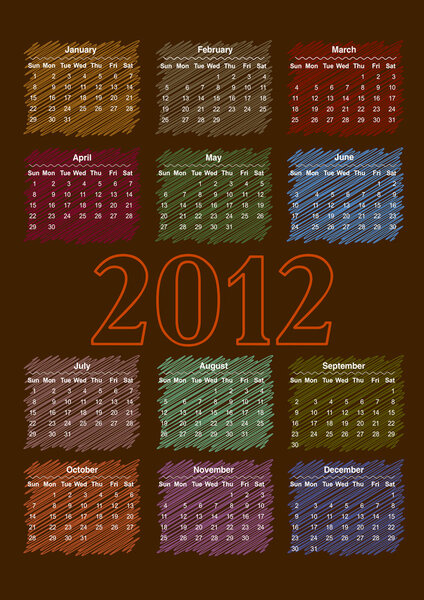 2012 Calendar