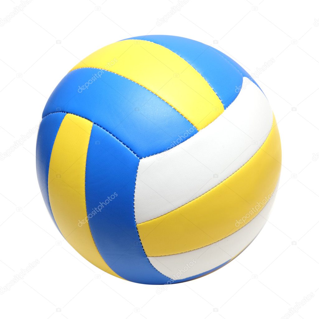 Leather volleyball ball Stock Photo by ©Kokhanchikov 7297955