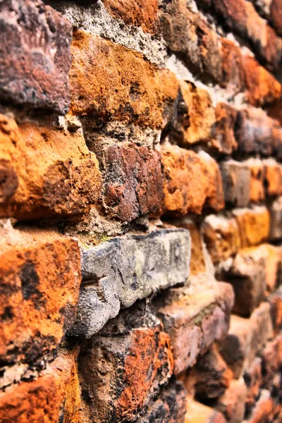 Närbild vintage brickwall — Stockfoto