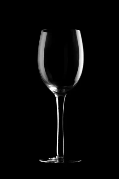 stock image Empty wineglass