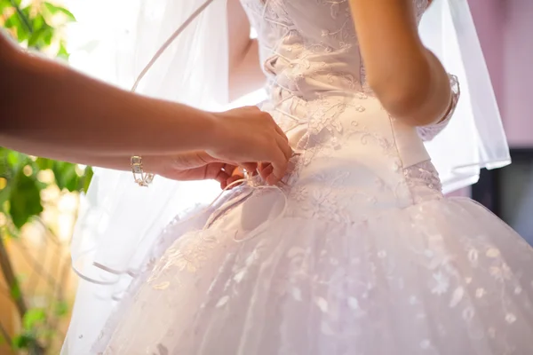 Wedding lacing — Stock Photo, Image