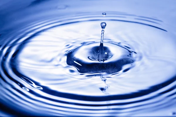 Makro krople wody — Zdjęcie stockowe