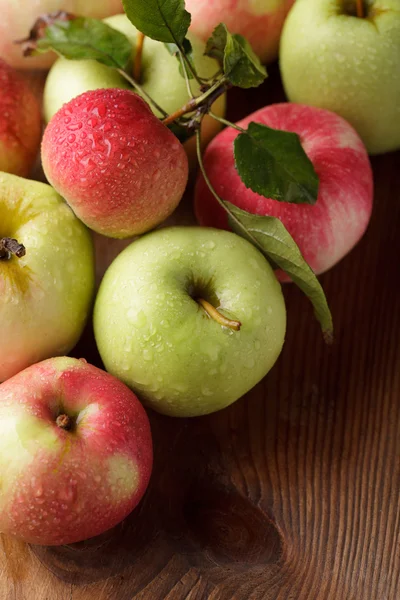 Plon jabłek — Zdjęcie stockowe