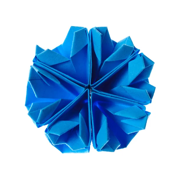 Origami snöflinga — Stockfoto