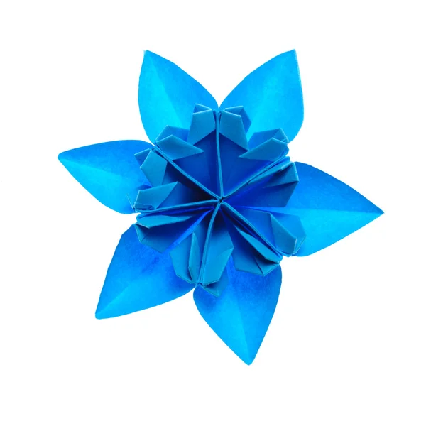 Floco de neve origami — Fotografia de Stock