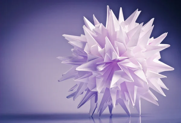 Vírus Origami kusudama — Fotografia de Stock