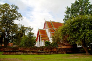 Kral Sarayı wat mongkolpraphitara yılında ayutthaya, Tayland