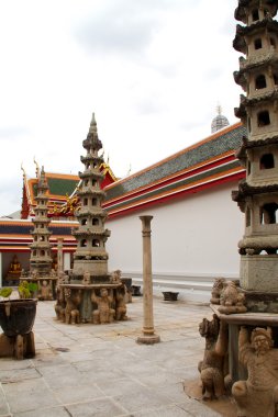 Tayland bangkok wat arun Tapınağı detay