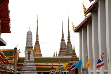 Tayland bangkok wat arun Tapınağı detay